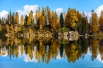 latest, lake, mountain, reflection, abstract, trees, autumn, italy, 2015, Italy, photo
