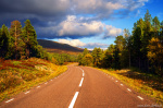 roadshot, lapland, arctic, golden hour, autumn, light, street, sweden, 2024, Best Landscape Photos of 2024, photo